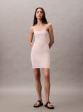 Pink Slim Monogram Cami Dress  Women