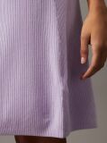 Purple Soft Ribbed Lyocell Tank Dress  Women