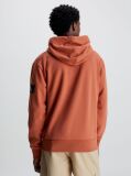 Πορτοκαλί Βαμβακερό Hoodie Με Λογότυπο  Άνδρας
