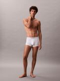Λευκό Σετ 3 Χαμηλόμεσα Μπόξερ - Icon Cotton Stretch  Άνδρας