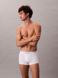 Λευκό Σετ 3 Χαμηλόμεσα Μπόξερ - Icon Cotton Stretch  Άνδρας