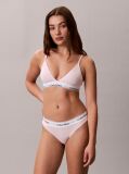 Pink Lightly Lined Triangle Bralette - Icon Cotton Modal  Women
