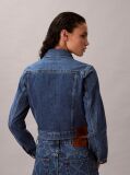 Denim Cropped 90s Denim Jacket  Women