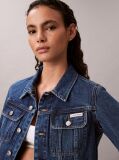 Denim Cropped 90s Denim Jacket  Women