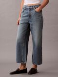 Denim Ψηλόμεση Τζιν Ζιπ Κιλότ  Γυναίκα