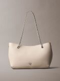 Beige Monogram Shoulder Bag  Women