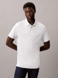 White Pima Cotton Polo Shirt  Men