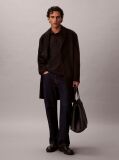 Black Piqué Tipping Polo Shirt  Men
