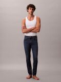 Denim Whiskered Skinny Jeans  Men
