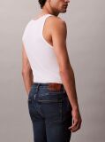 Denim Whiskered Skinny Jeans  Men