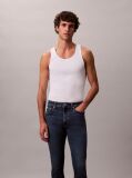Denim Whiskered Skinny Jeans  Men