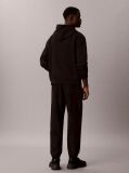 Black Cotton Terry Monogram Joggers  Men