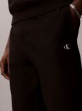 Black Cotton Terry Monogram Joggers  Men