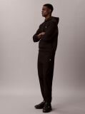 Black Cotton Terry Monogram Joggers  Men