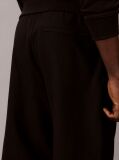 Black Cotton Terry Monogram Joggers  Men