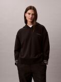 Μαύρο Hoodie Από Terry  Γυναίκα