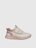 Ροζ Sneakers Με Velcro Και Χαμηλό Κόψιμο  Κορίτσι