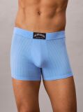 Μπλε Εφαρμοστό Μπόξερ - Heritage Classic Cotton  Άνδρας
