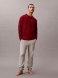 Red Long Sleeve Lounge T-shirt  Men