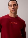 Red Long Sleeve Lounge T-shirt  Men