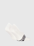 White 2 Invisible Socks  Men