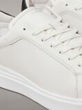 Λευκό Δερμάτινα Sneakers  Άνδρας