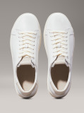 White Leather Trainers  Men