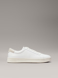 White Leather Trainers  Men