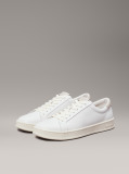 White Leather Trainers  Men