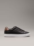 Μαύρο Δερμάτινα Sneakers  Γυναίκα