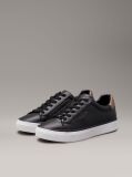 Μαύρο Δερμάτινα Sneakers  Γυναίκα