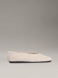 Beige Suede Ballerinas  Women