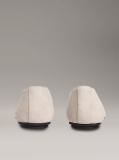 Beige Suede Ballerinas  Women