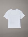 Λευκό Βρεφικό T-Shirt Με Λογότυπο  Βρεφικά