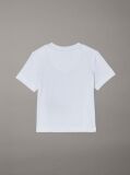 Λευκό Βρεφικό T-Shirt Με Λογότυπο  Βρεφικά
