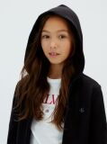 Μαύρο Hoodie Με Φερμουάρ  Παιδικό Unisex