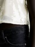 Μπεζ Camisole Τοπ Με Παγιέτες  Γυναίκα