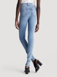 Denim Ψηλόμεσο Skinny Τζιν Με Φερμουάρ Στον Αστράγαλο  Γυναίκα