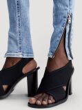 Denim Ψηλόμεσο Skinny Τζιν Με Φερμουάρ Στον Αστράγαλο  Γυναίκα