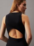 Black Milano Jersey Cut Out Dress  Women