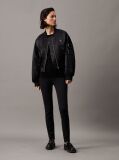 Black Mid Rise Skinny Jeans  Women