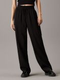 Black Satin Utility Cargo Pants  Women