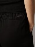 Black Satin Utility Cargo Pants  Women
