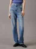 Denim Ψηλόμεσο Τζιν Σε Ίσια Γραμμή  Γυναίκα
