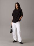 Μαύρο Boyfriend T-shirt  Γυναίκα