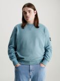 Blue Monogram Badge Sweatshirt  Men