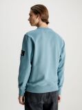 Blue Monogram Badge Sweatshirt  Men