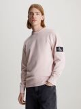 Pink Monogram Badge Sweatshirt  Men