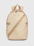 Beige Ripstop Round Backpack  Men