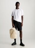 Beige Ripstop Round Backpack  Men